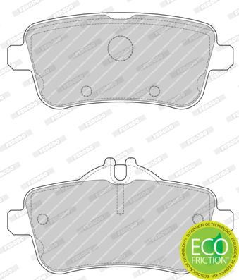 FERODO FDB4701 Fren Balatası Arka - 2. Görsel