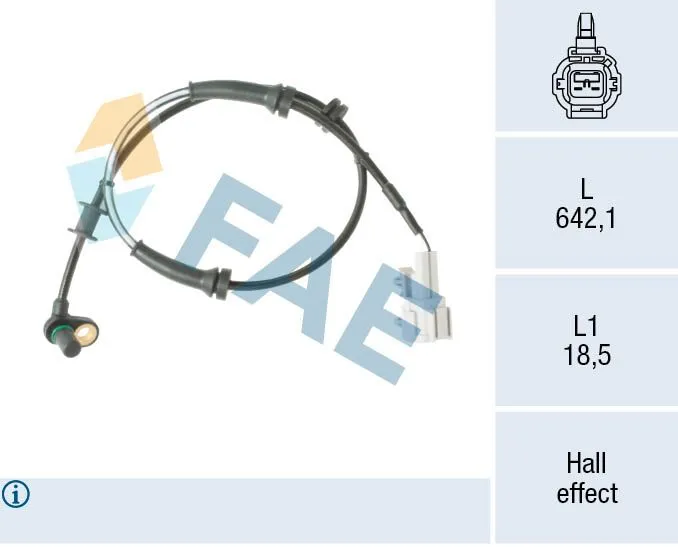 Abs Sensörü Ön Sağ veya Sol SWAPP 11188