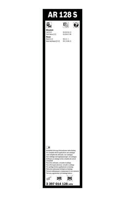 BOSCH 3397014128 Twin Silecek - . Görsel