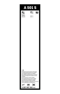 Aerotwin Silecek 800 680Mm Muz Tipi - . Görsel