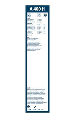BOSCH 3397008009 Silecek Süpürgesi Arka - . Görsel