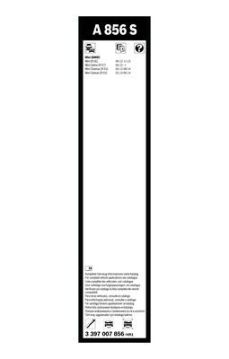 BOSCH 3397007856 Twin Silecek - . Görsel