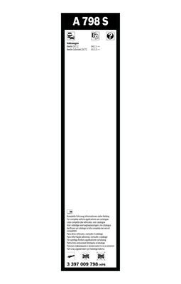 BOSCH 3397009798 Twin Silecek - . Görsel