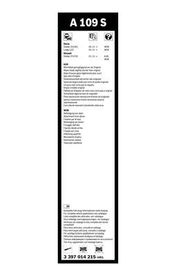 BOSCH 3397014215 Twin Silecek - . Görsel
