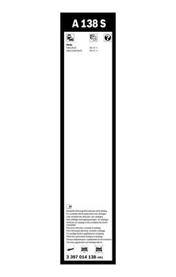 BOSCH 3397014138 Twin Silecek - . Görsel