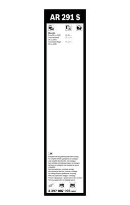 BOSCH 3397007995 Twin Silecek - . Görsel