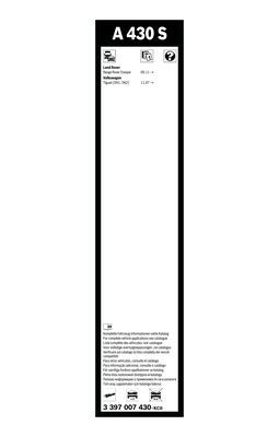 BOSCH 3397007430 Twin Silecek - . Görsel