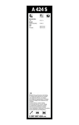 BOSCH 3397007424 Twin Silecek - . Görsel