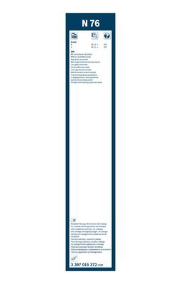 BOSCH 3397015372 Twin Silecek - . Görsel