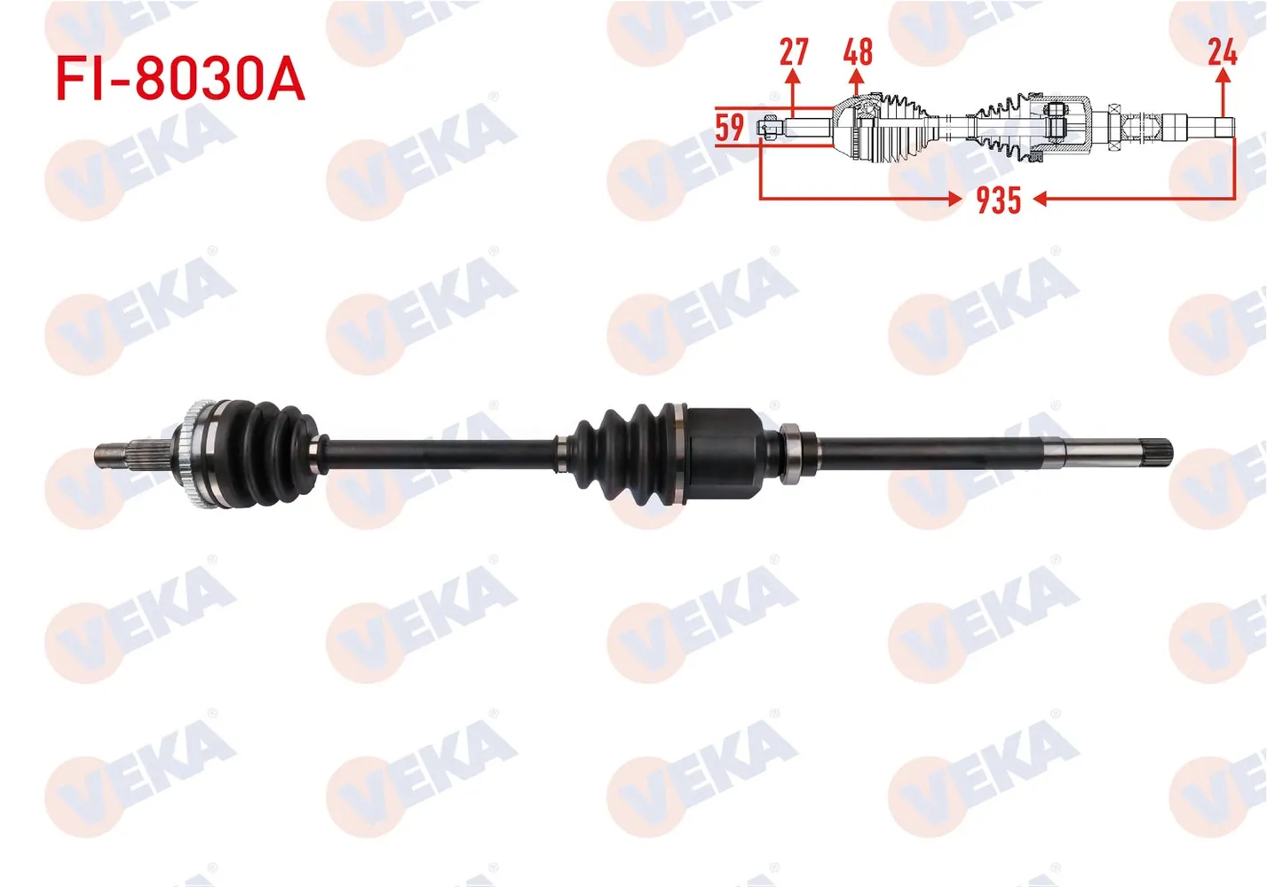 Aks Komple Ön Sağ VEKA FI-8030