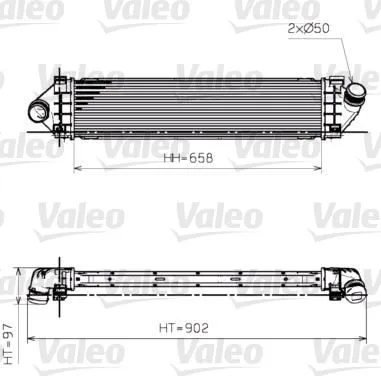 Turbo Radyatörü  VALEO 818246