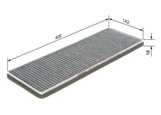 Aktif Karbonlu Kabin Filtresi - . Görsel