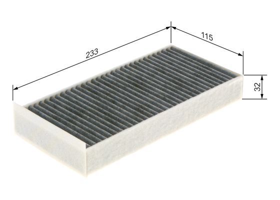 BOSCH 1987435582 Kabin Filtresi - . Görsel