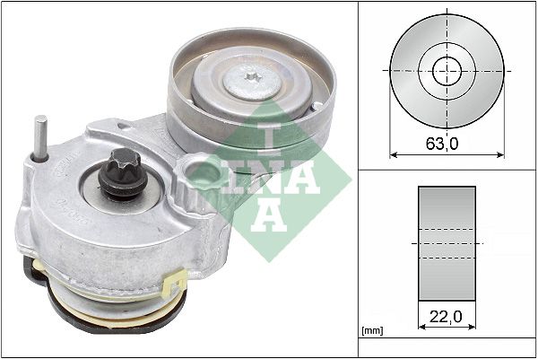 INA 534014710 V Kayış Gergi Rulmanı