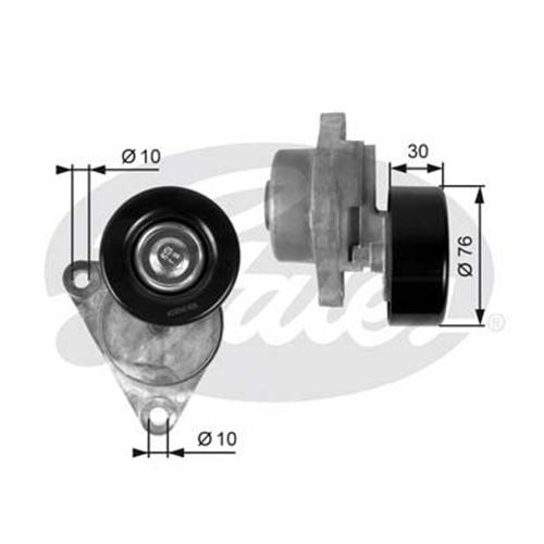 GATES T38376 V Kayış Gergi Rulmanı - . Görsel