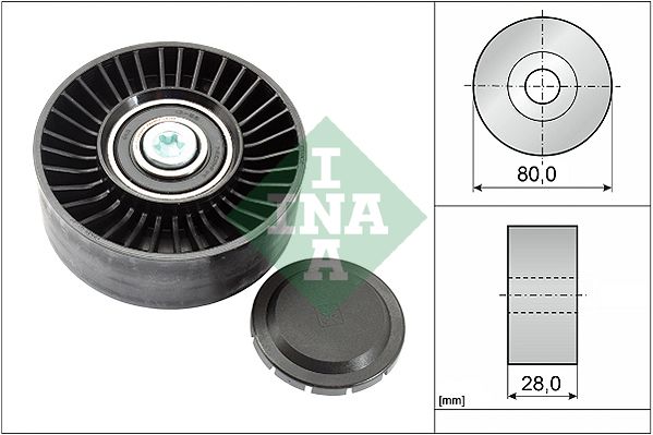 INA 532051510 V Kayış Gergi Rulmanı