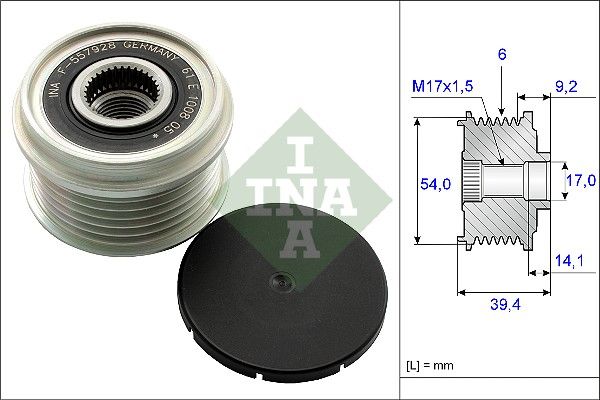 INA 535015110 Alternatör Kasnağı