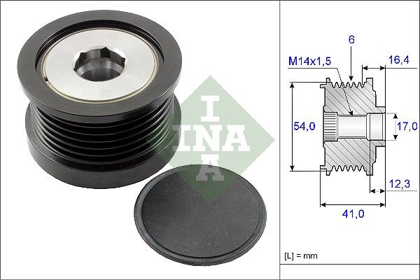 INA 535025910 Alternatör Kasnağı