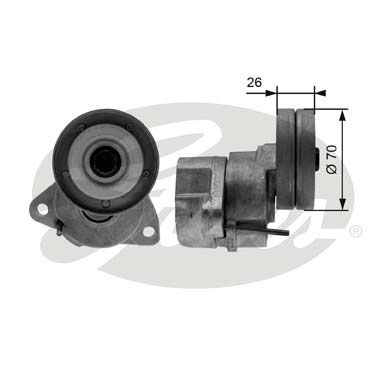 GATES T38154 V Kayış Gergi Rulmanı