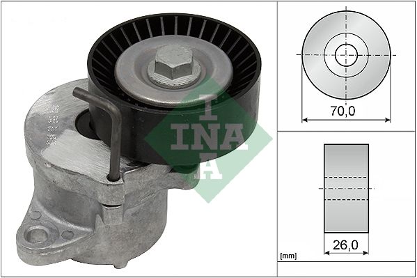 INA 534043910 V Kayış Gergi Rulmanı