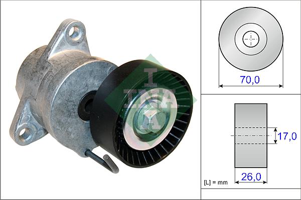 INA 534043910 V Kayış Gergi Rulmanı - . Görsel