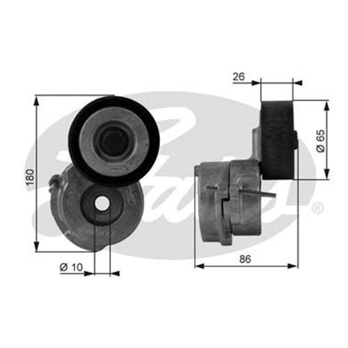 GATES T38440 V Kayış Gergi Rulmanı - . Görsel