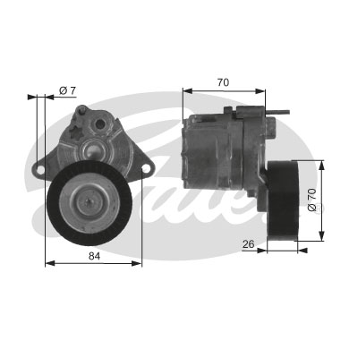 GATES T38415 V Kayış Gergisi Komple - . Görsel