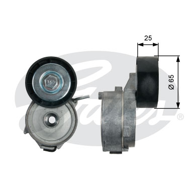 GATES T39211 V Kayış Gergi Rulmanı - . Görsel