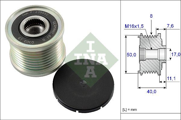 INA 535011910 Alternatör Kasnağı