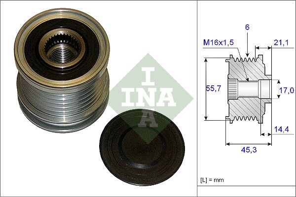 INA 535003610 Alternatör Kasnağı