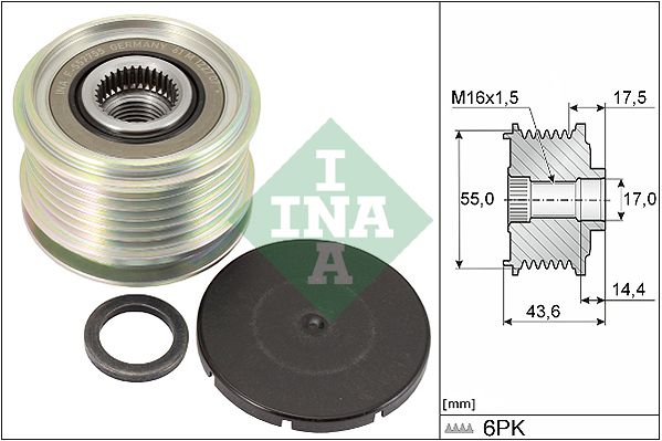 INA 535010510 Alternatör Kasnağı