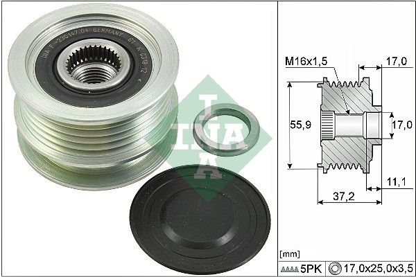 INA 535011610 Alternatör Kasnağı