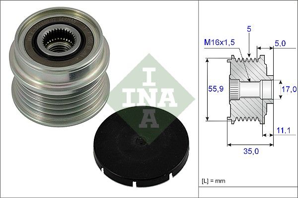 INA 535000510 Alternatör Kasnağı