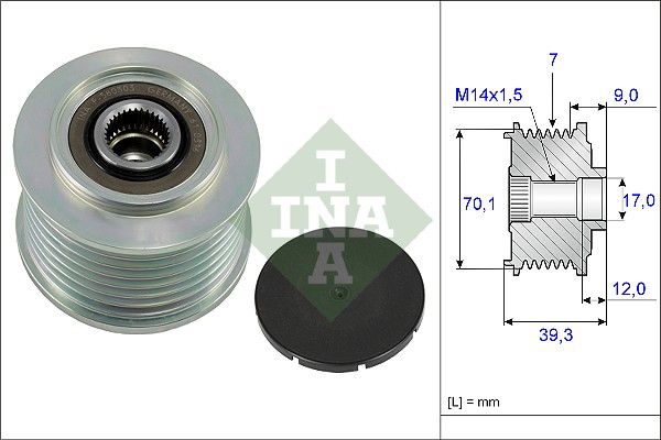 INA 535021410 Alternatör Kasnağı