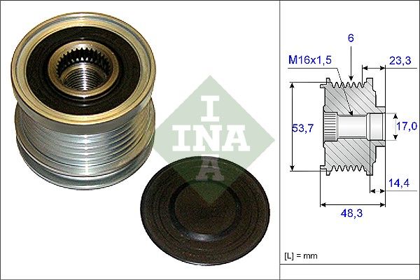 INA 535020410 Alternatör Kasnağı