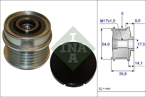 INA 535017110 Alternatör Kasnağı