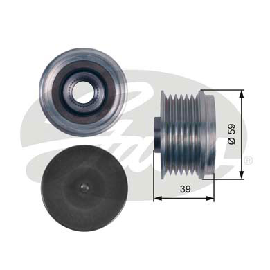Alternatör Kasnaği Rulmanli Caddy Iv Golf 7 Passat - . Görsel