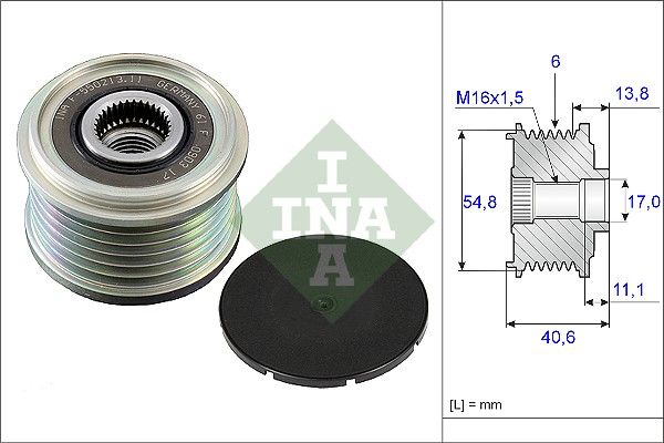 INA 535010210 Alternatör Kasnağı