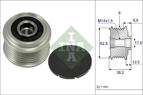 INA 535021910 Alternatör Kasnağı