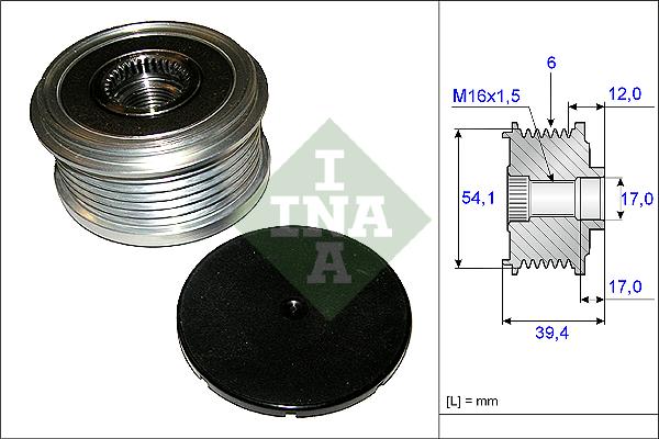 INA 535009010 Alternatör Kasnağı - . Görsel