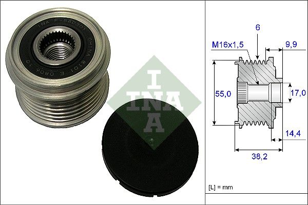 INA 535021610 Alternatör Kasnağı