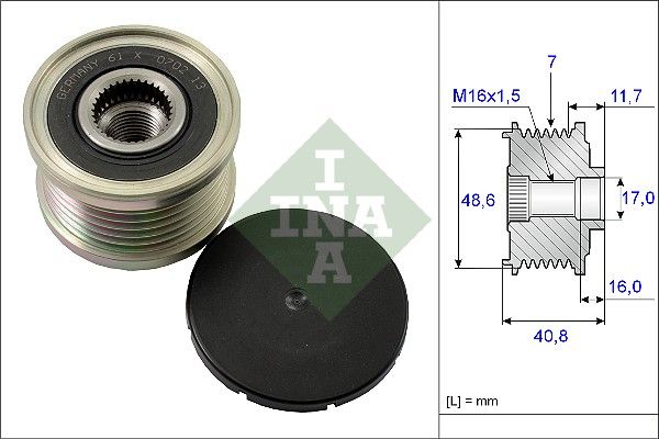 INA 535008010 Alternatör Kasnağı