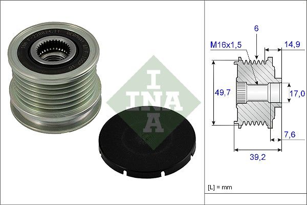 INA 535001510 Alternatör Kasnağı