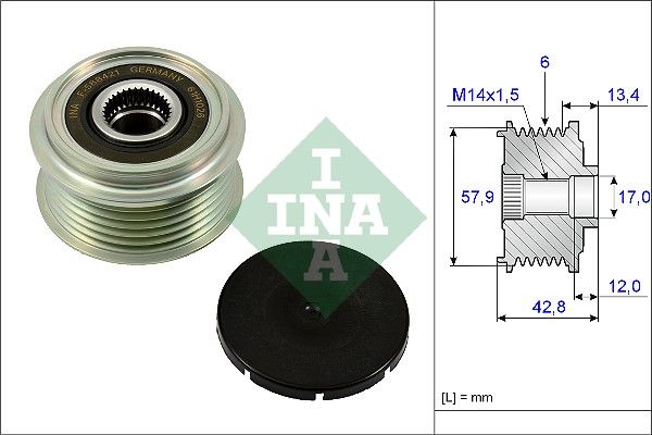 INA 535024010 Alternatör Kasnağı