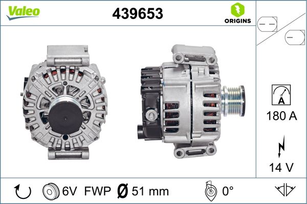 Alternatör Mercedes C E Vito Viano Fg18S012