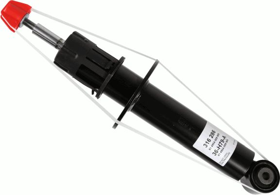 SACHS 316286 Amortisör Arka