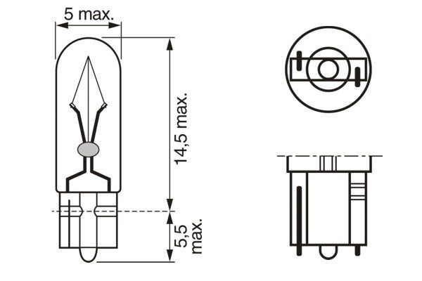 BOSCH 1987302873 Ampül