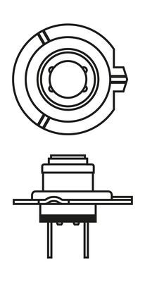 Ampul Gigalight Plus 120 12 V H7 1987301110 - . Görsel