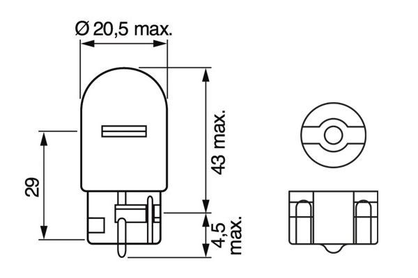 BOSCH 1987302222 Ampül - . Görsel