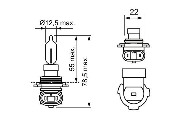 BOSCH 1987302026 Ampül - . Görsel